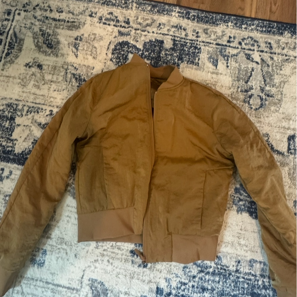 lululemon athletica Brown Bomber Jacket